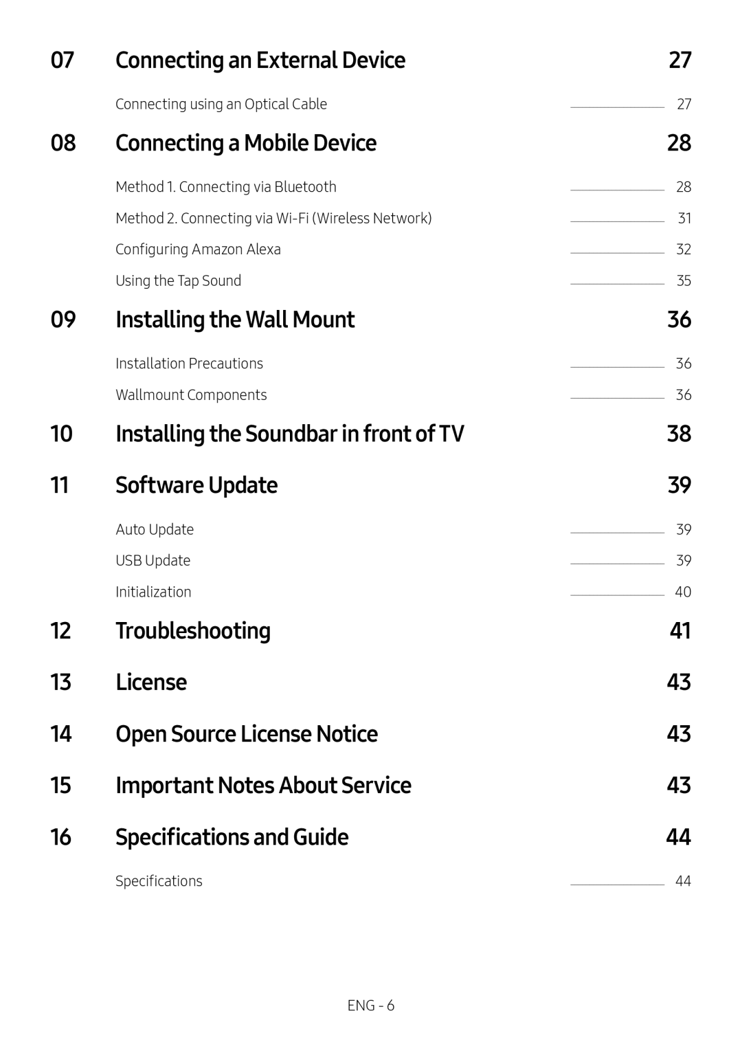 Installing the Wall Mount Lifestyle HW-S60T