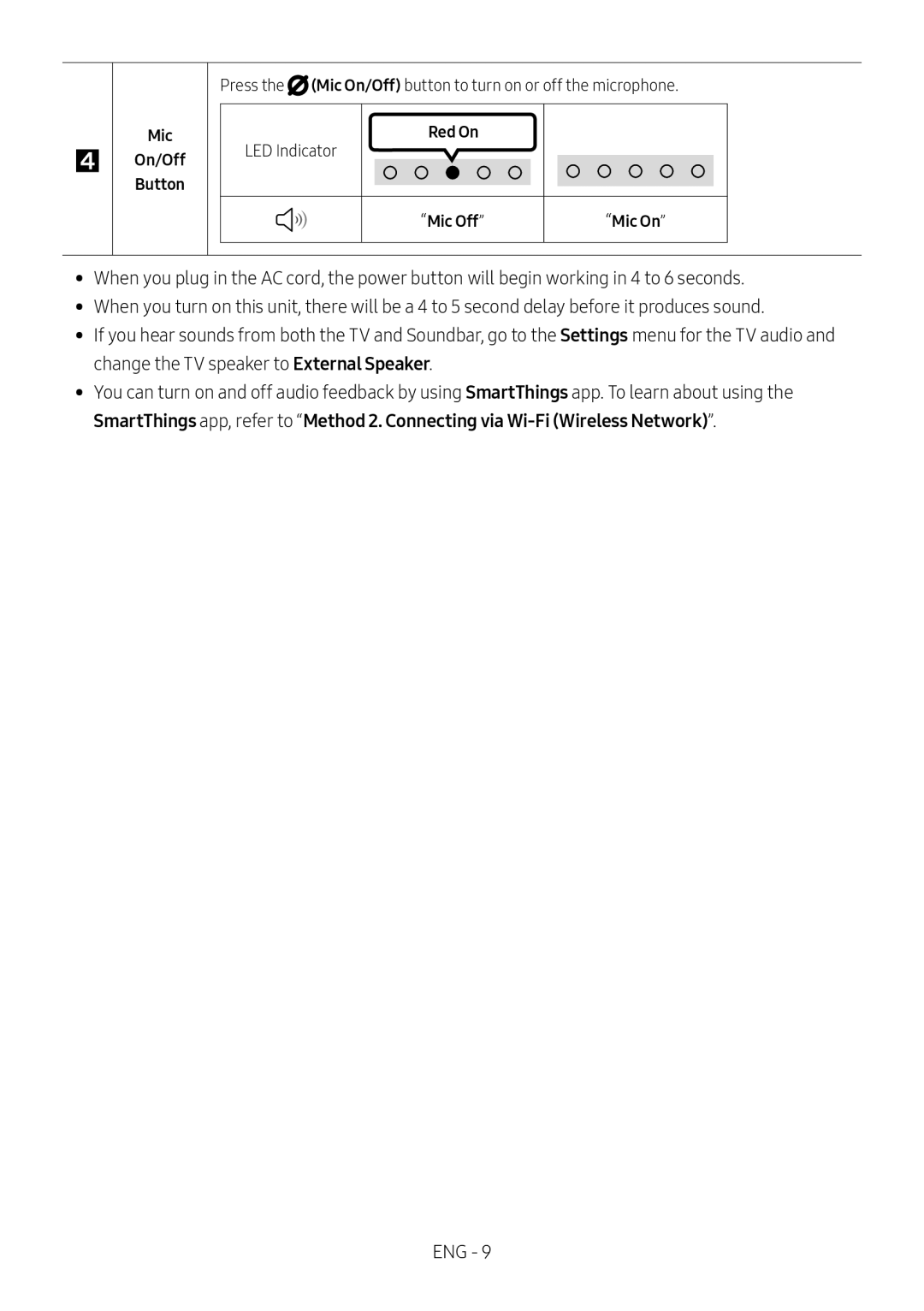 Settings Lifestyle HW-S60T