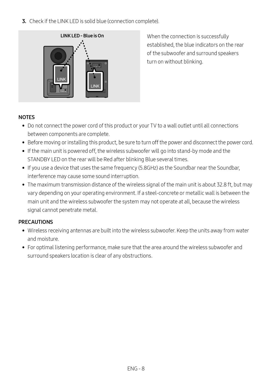 PRECAUTIONS Dolby Atmos HW-N950