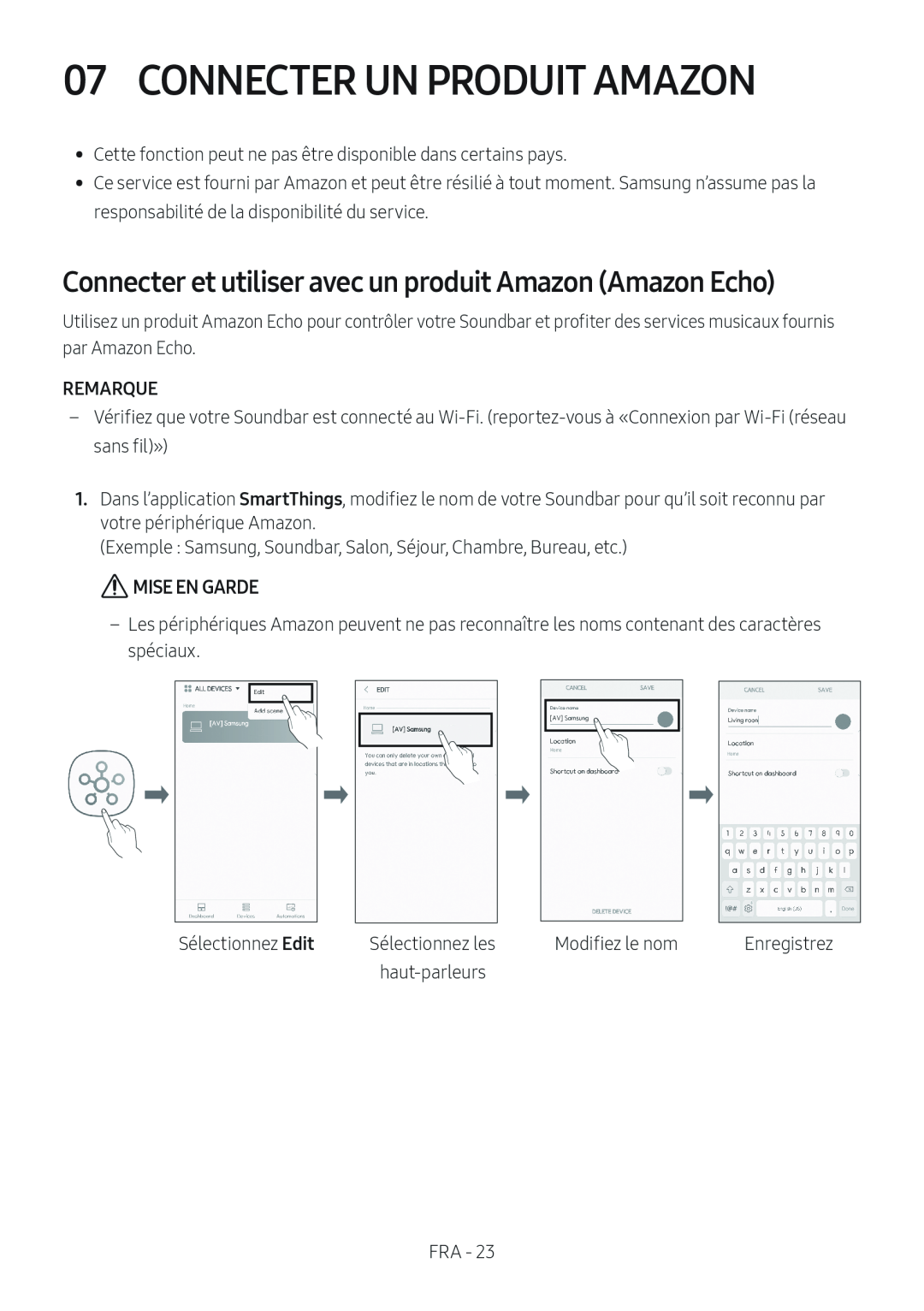 07 CONNECTER UN PRODUIT AMAZON Dolby Atmos HW-N950