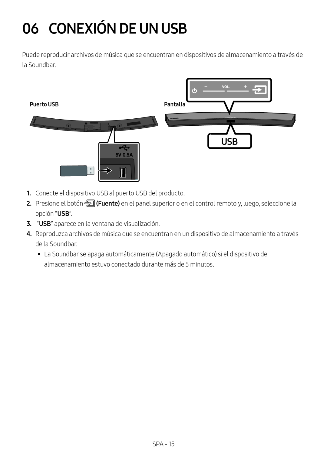 06 CONEXIÓN DE UN USB