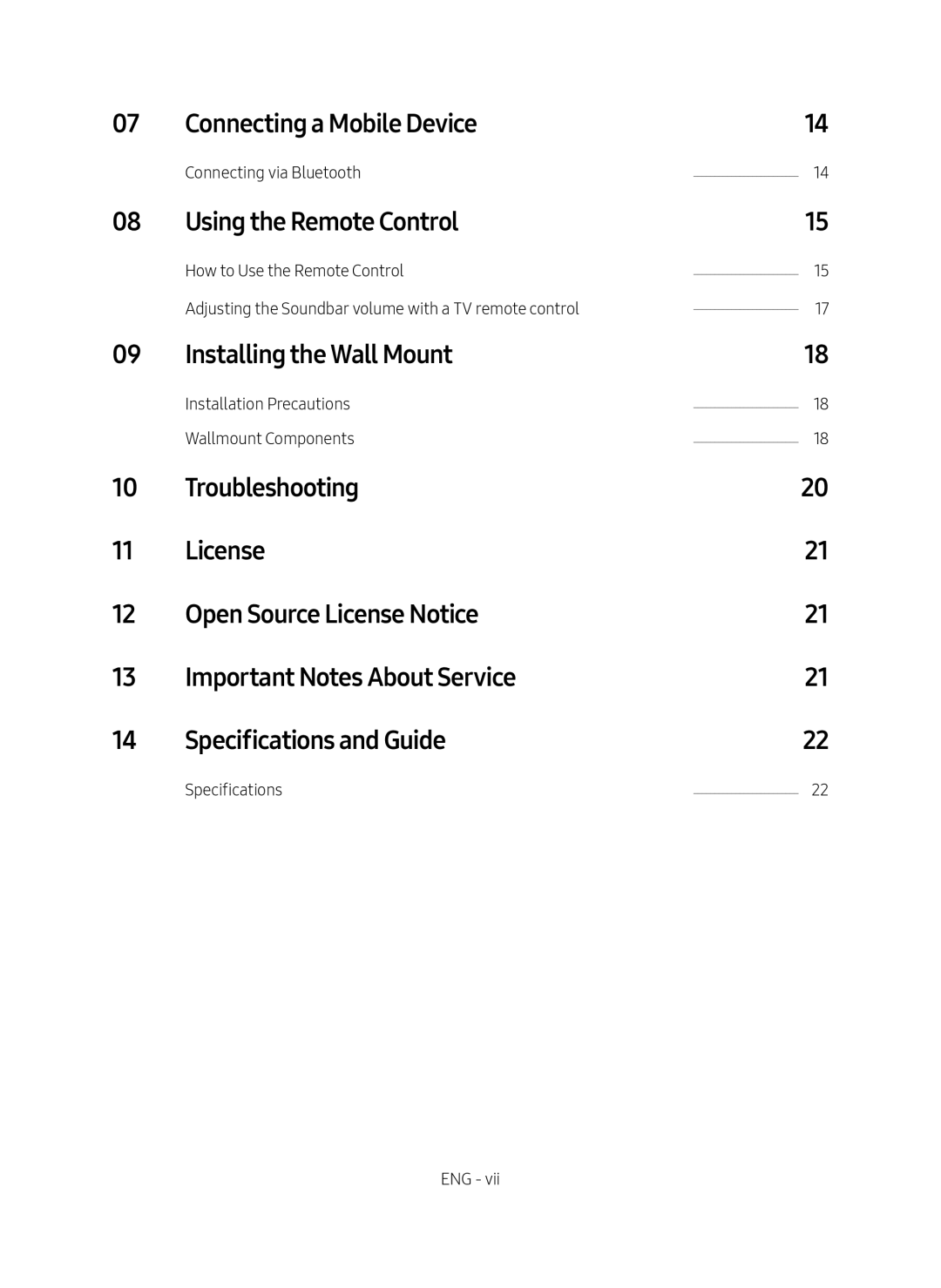 Specifications and Guide Curved HW-M4500