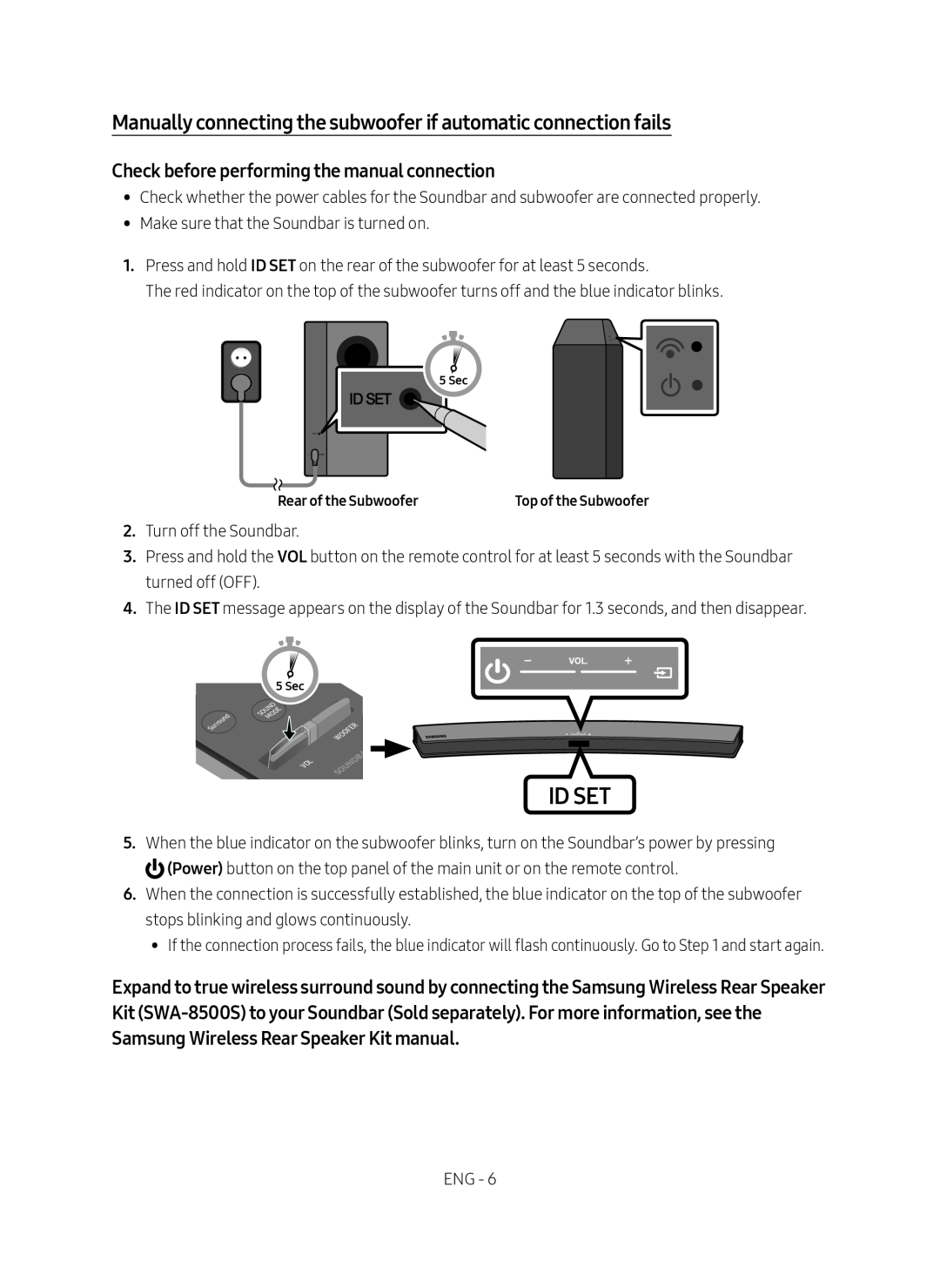 Check before performing the manual connection Curved HW-M4500