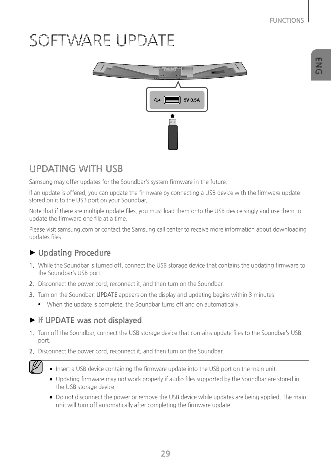 ++Updating Procedure Curved HW-J8500