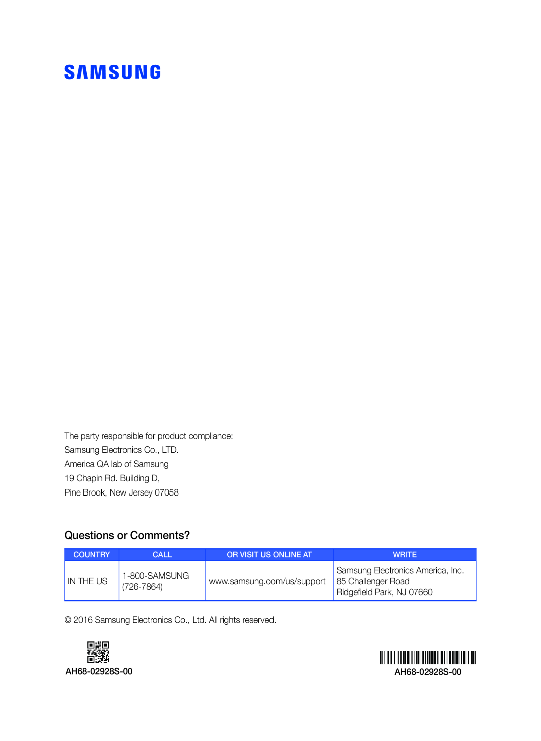 Questions or Comments Curved HW-J8500R