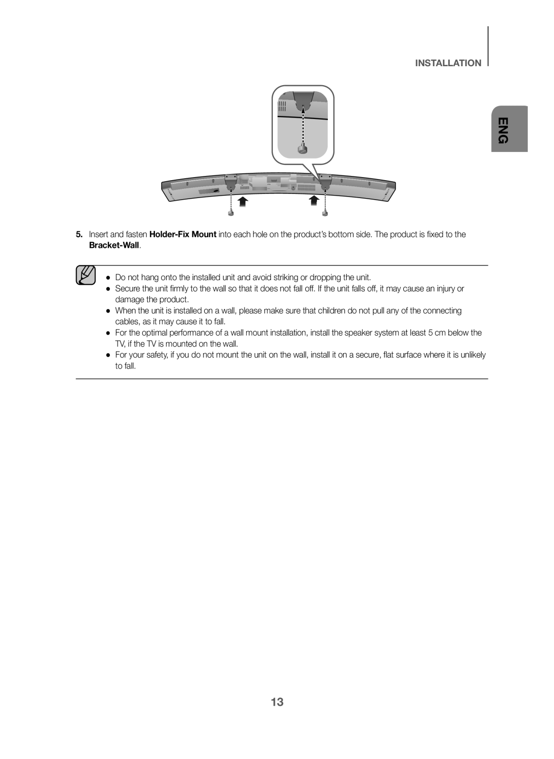 INSTALLATION Curved HW-J6000