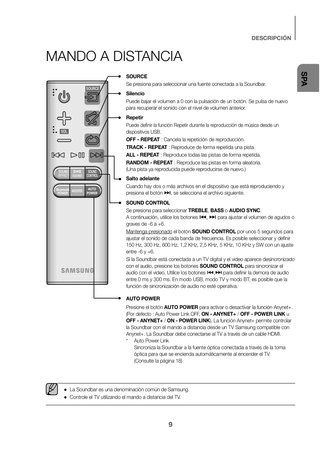 MANDO A DISTANCIA Curved HW-J6000