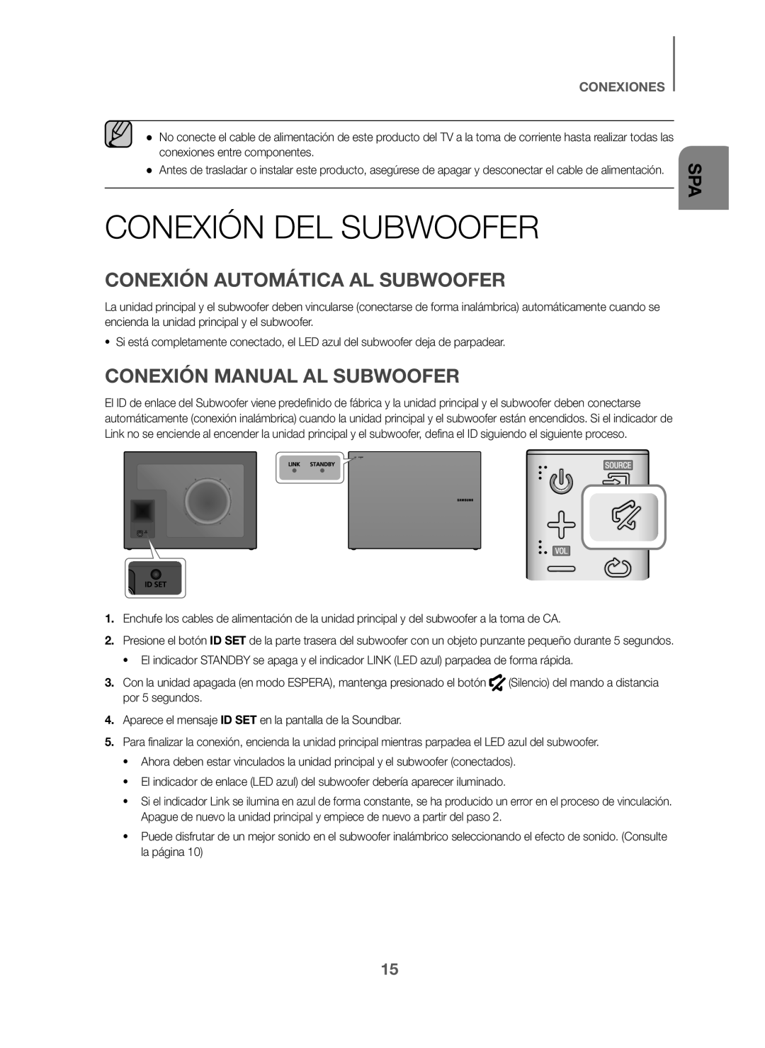 CONEXIÓN AUTOMÁTICA AL SUBWOOFER Curved HW-J6000