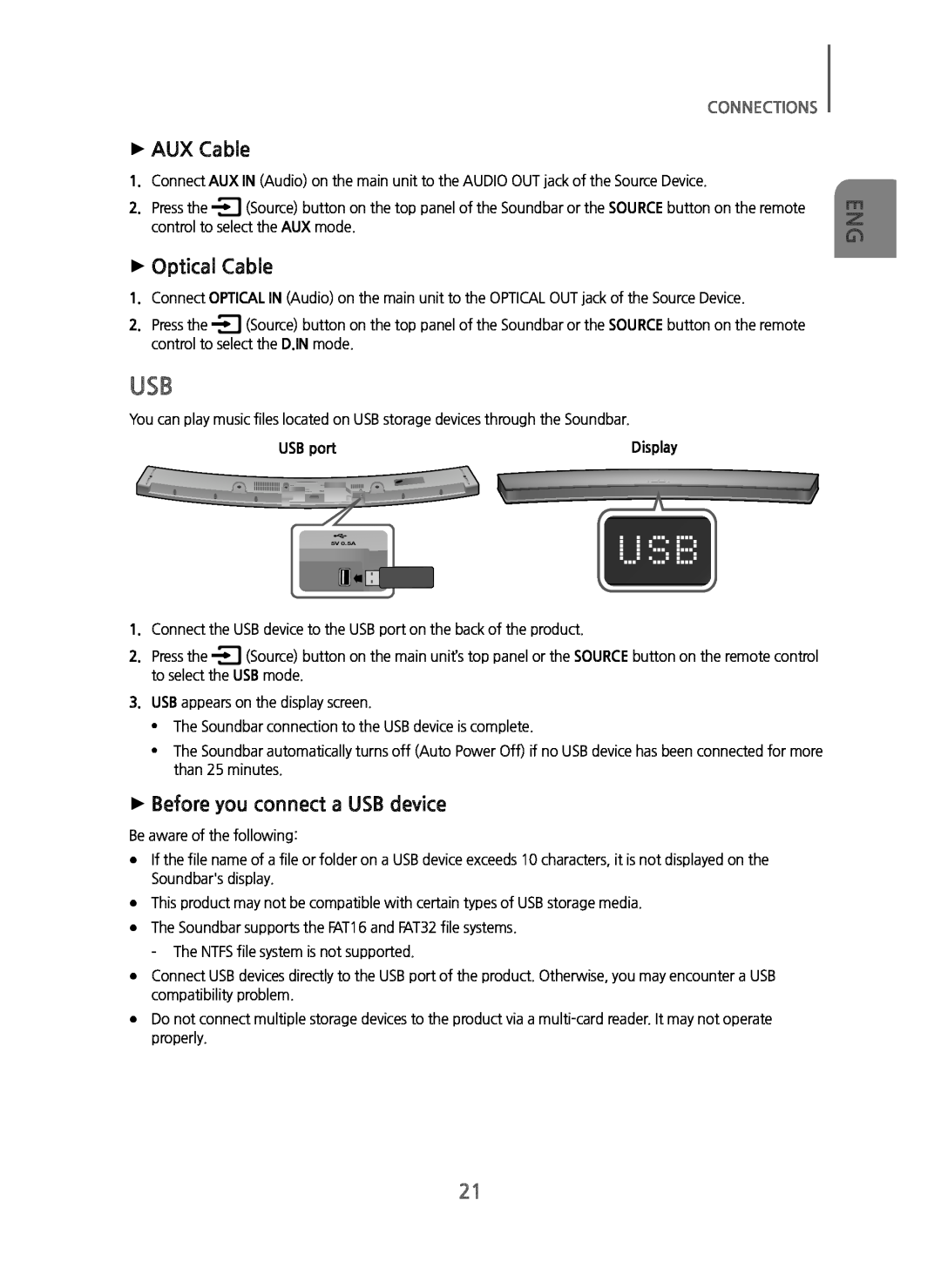 USB Curved HW-JM6000C