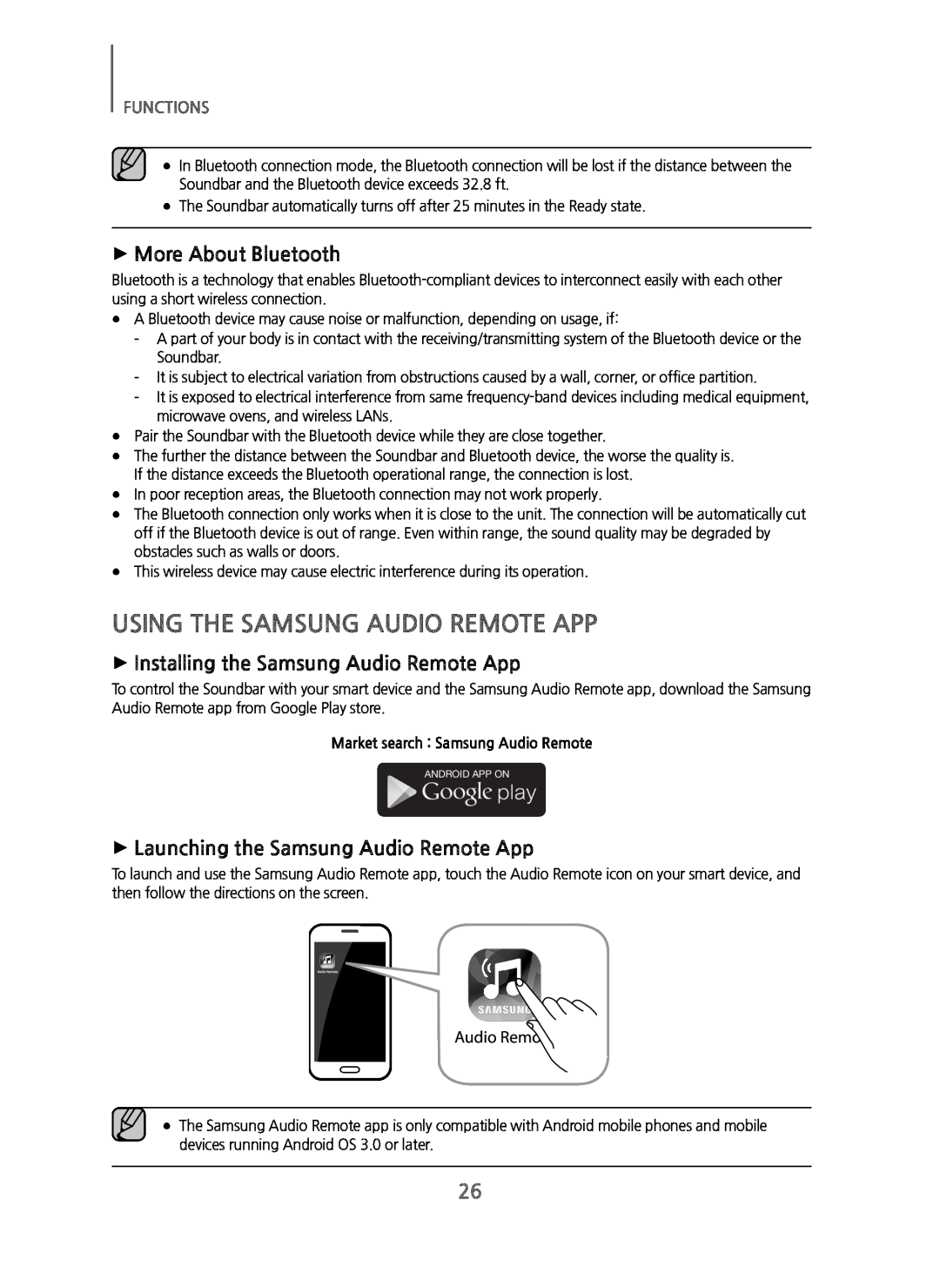 +Installing the Samsung Audio Remote App Curved HW-JM6000C