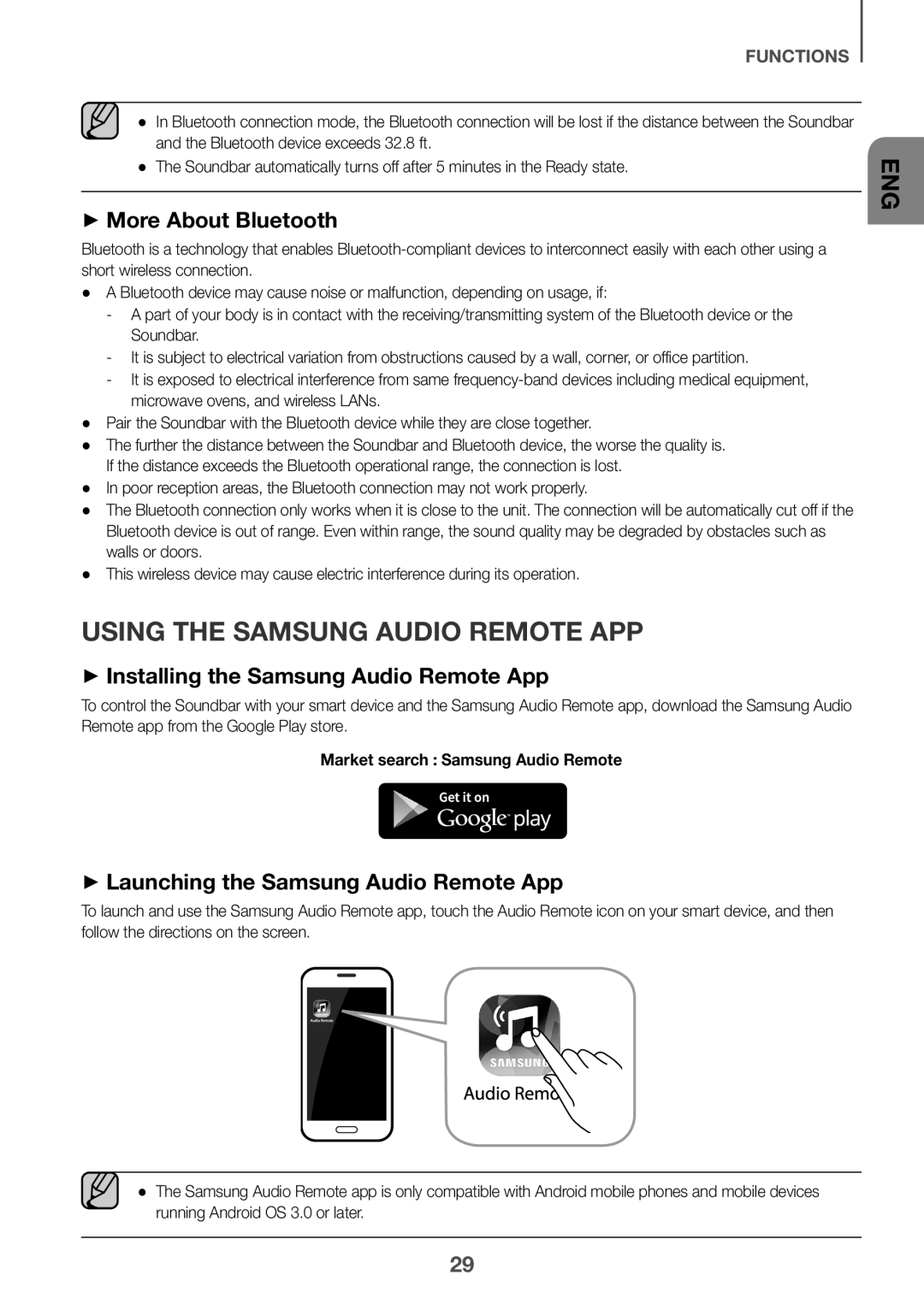 ++Launching the Samsung Audio Remote App Curved HW-J4000