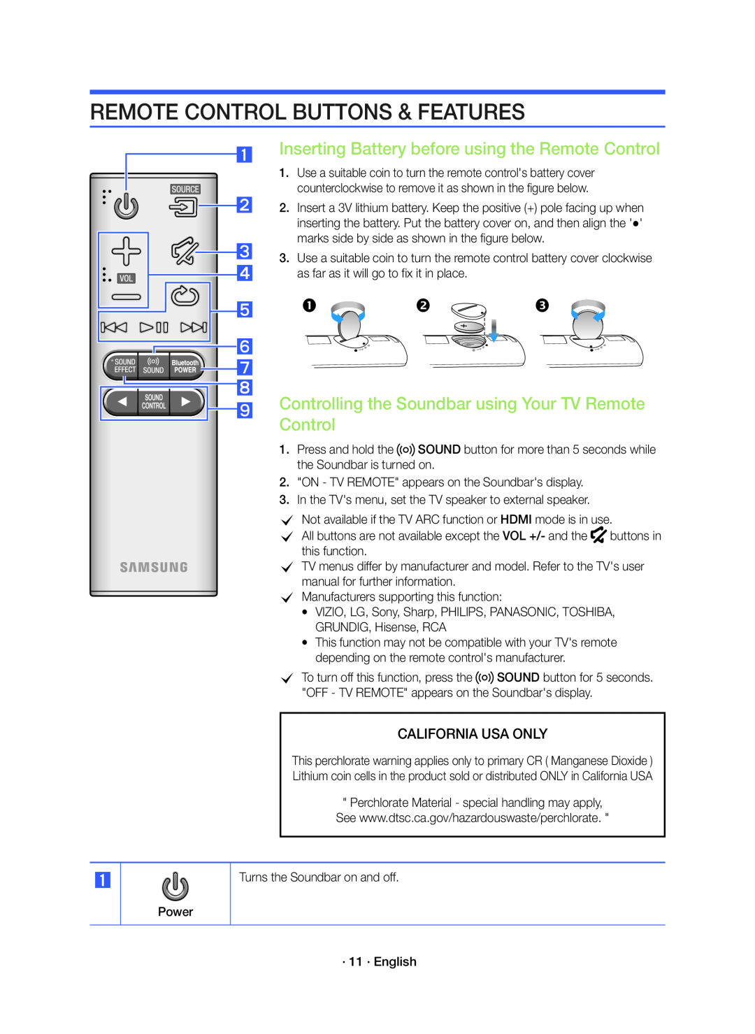 Control Curved HW-J4000