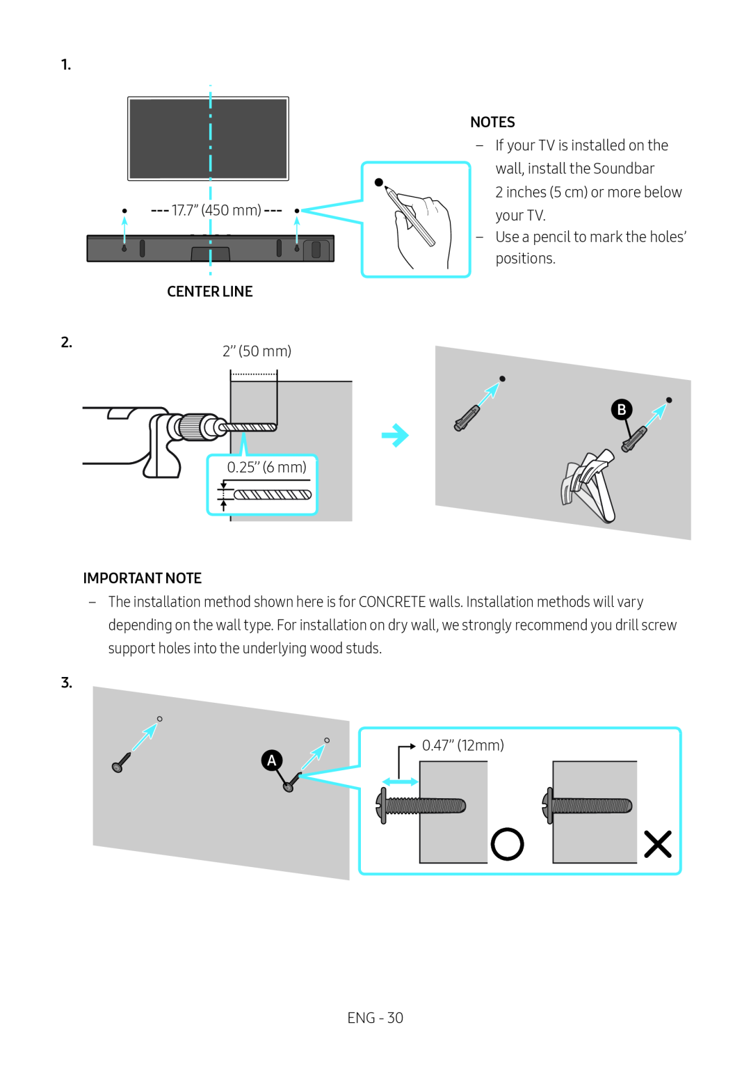 NOTES Standard HW-C400