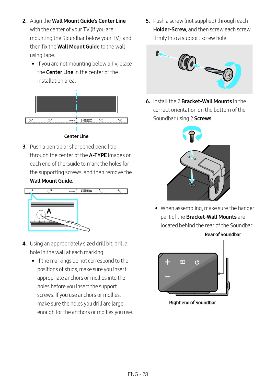 Center Line Holder-Screw