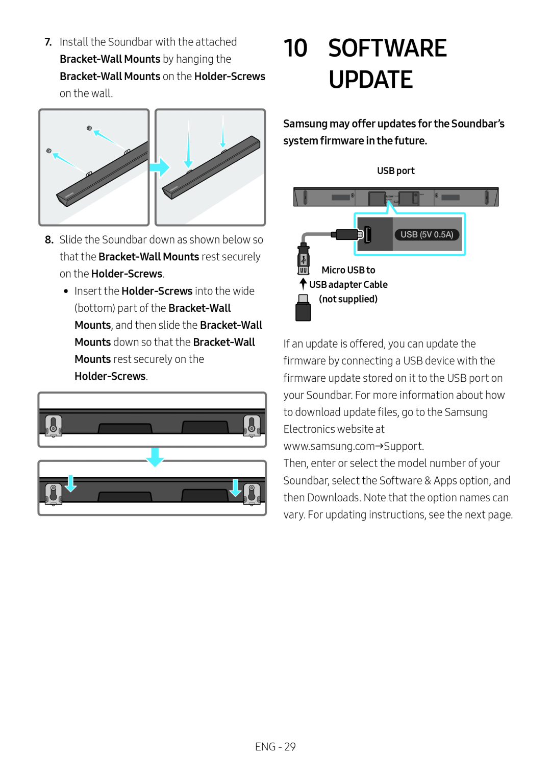 Samsung may offer updates for the Soundbar’s Standard HW-R550