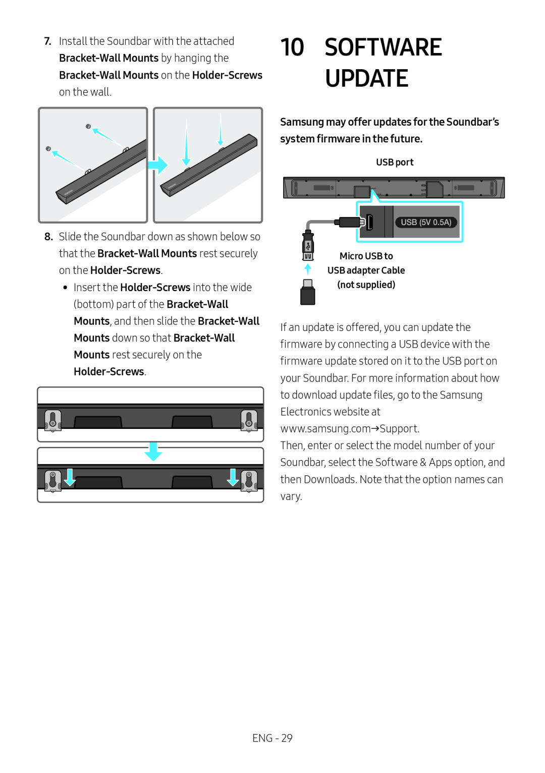 Mounts Standard HW-N650