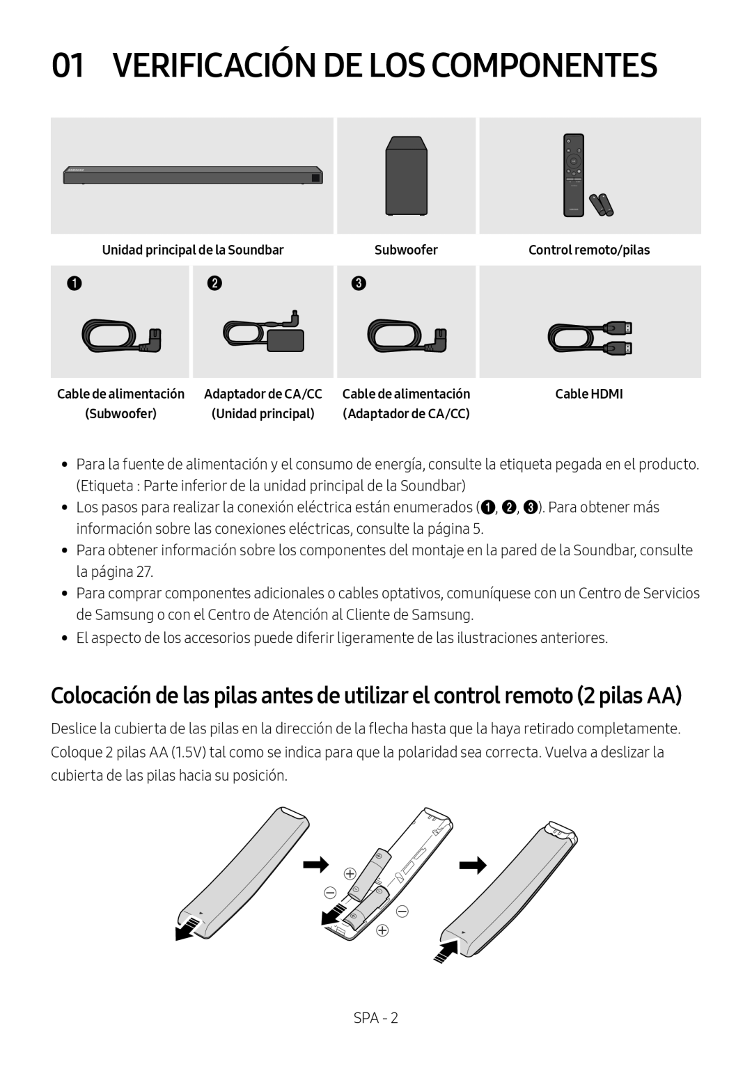 01 VERIFICACIÓN DE LOS COMPONENTES