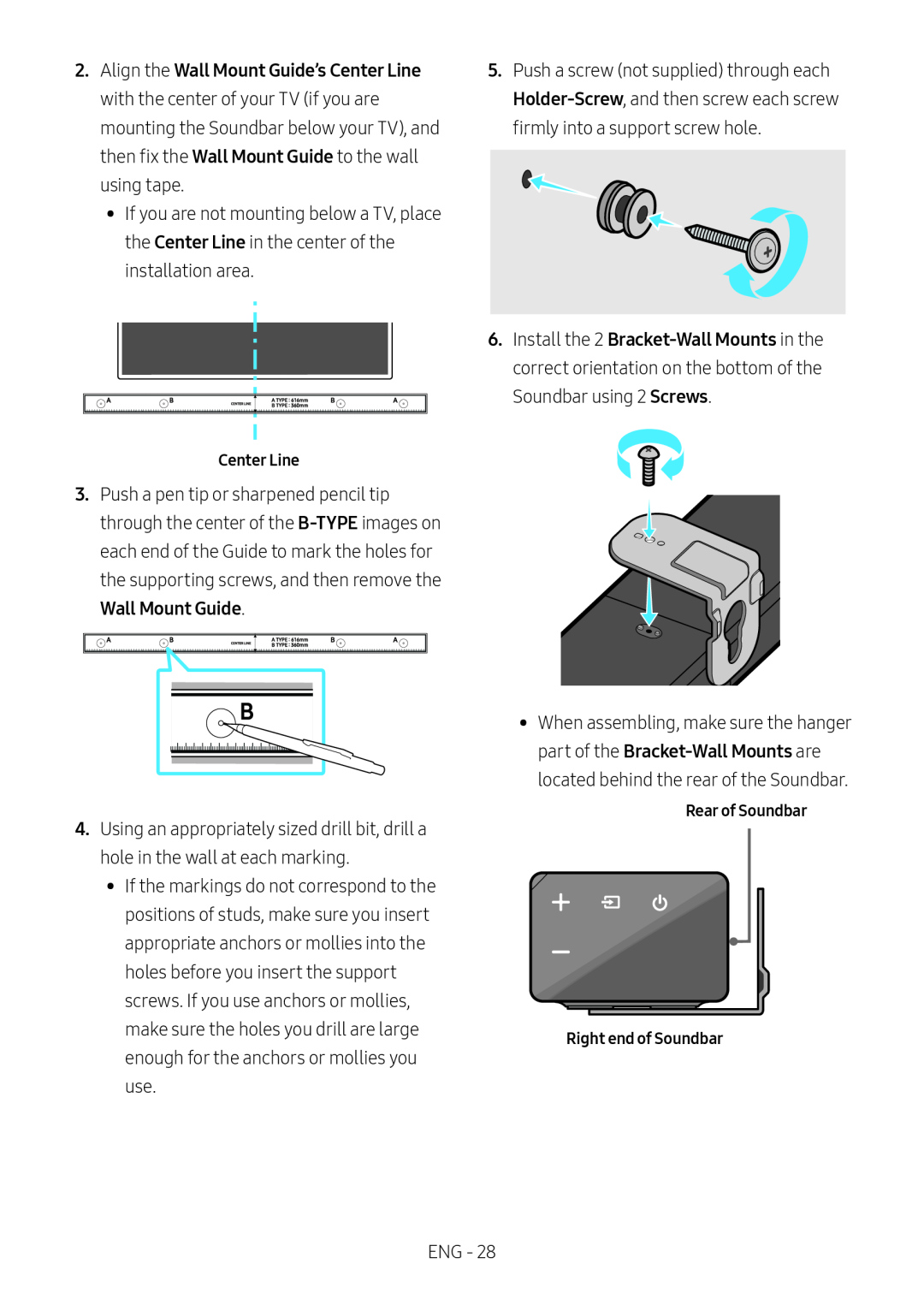 Wall Mount Guide Standard HW-N450