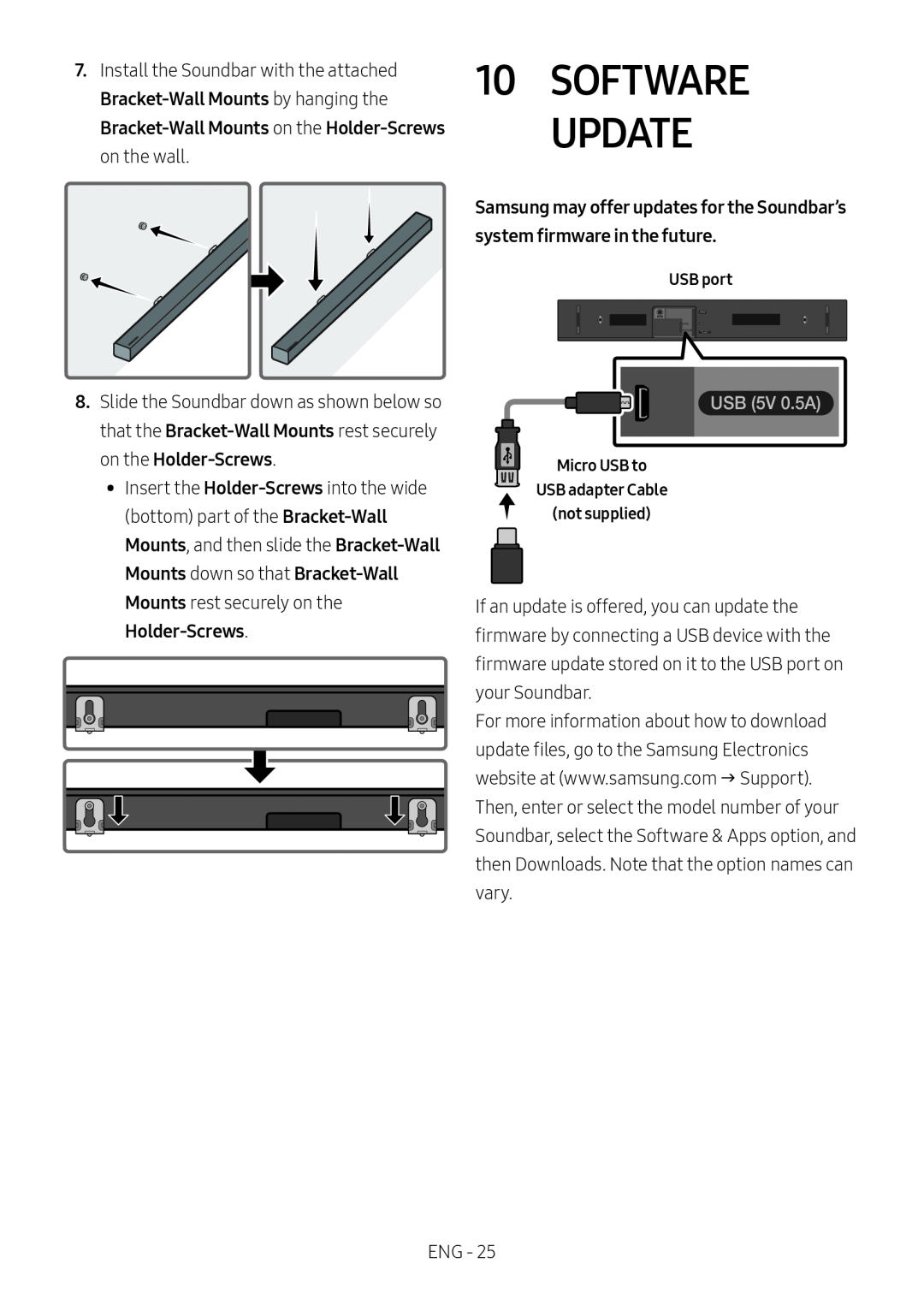 Mounts Standard HW-N400