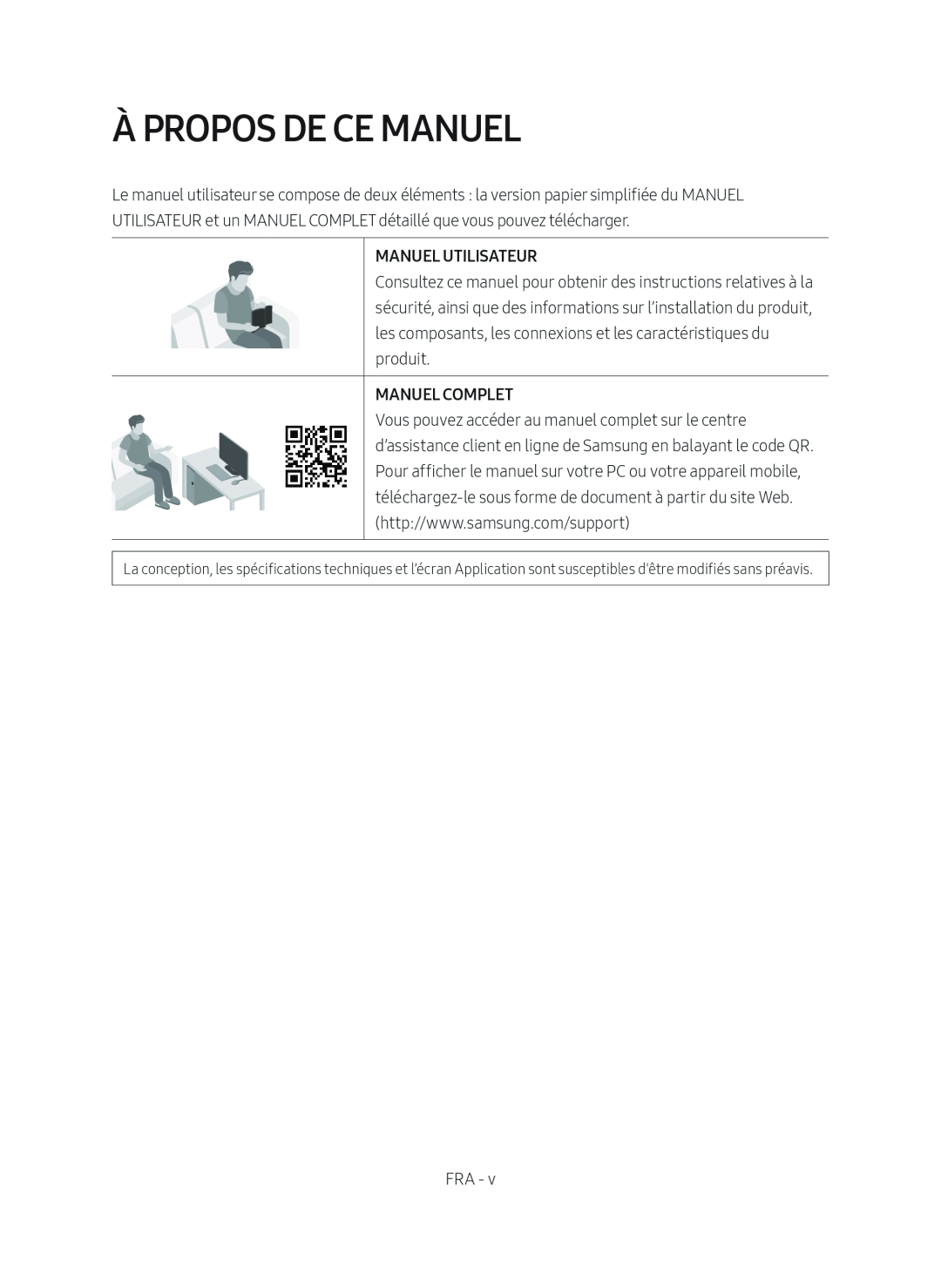 À PROPOS DE CE MANUEL Standard HW-MS750