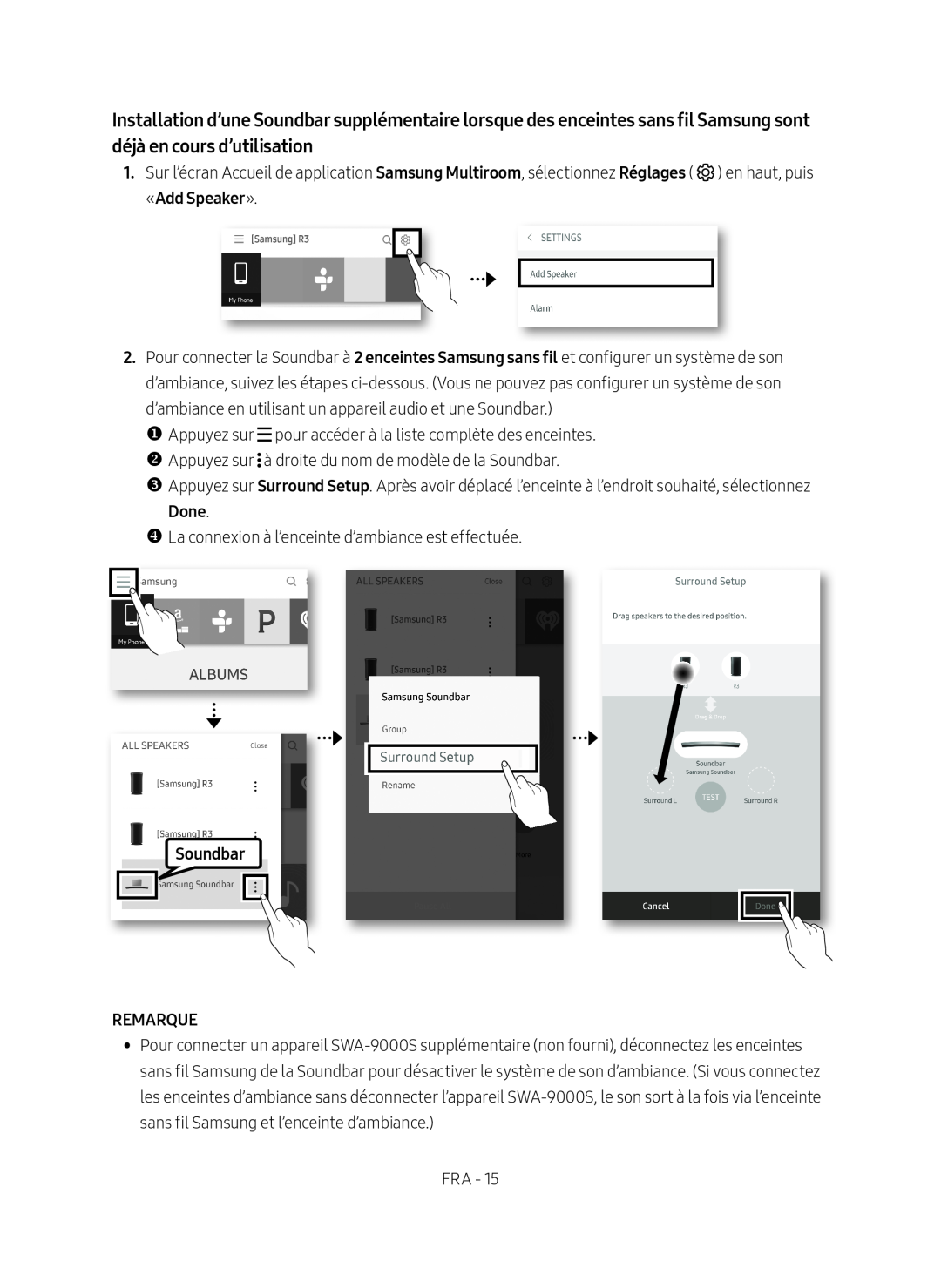 Surround Setup Standard HW-MS650