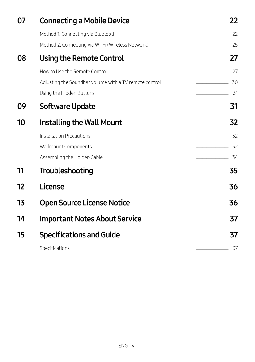 Connecting a Mobile Device Standard HW-MS57C