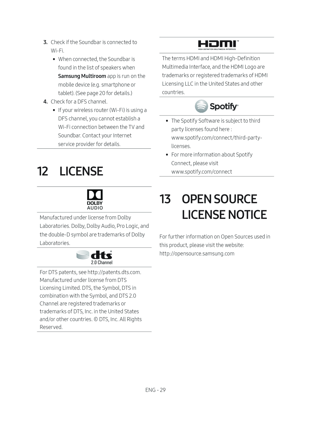 12 License Standard HW-MS57C