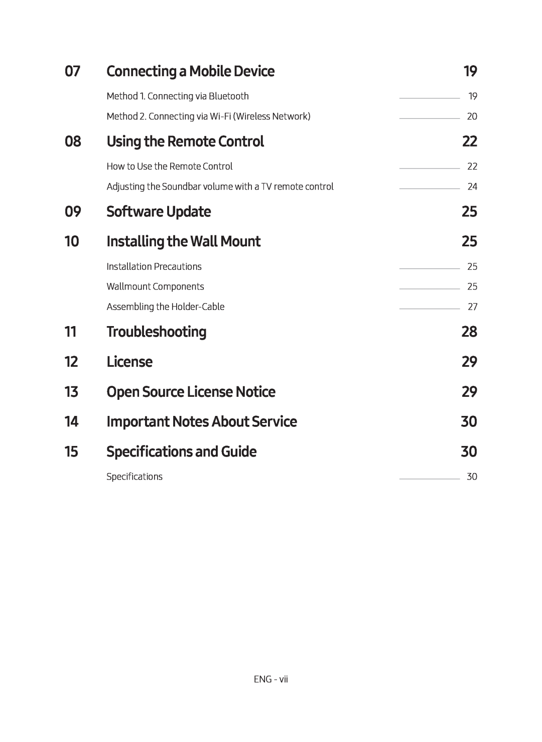 Troubleshooting Standard HW-MS57C