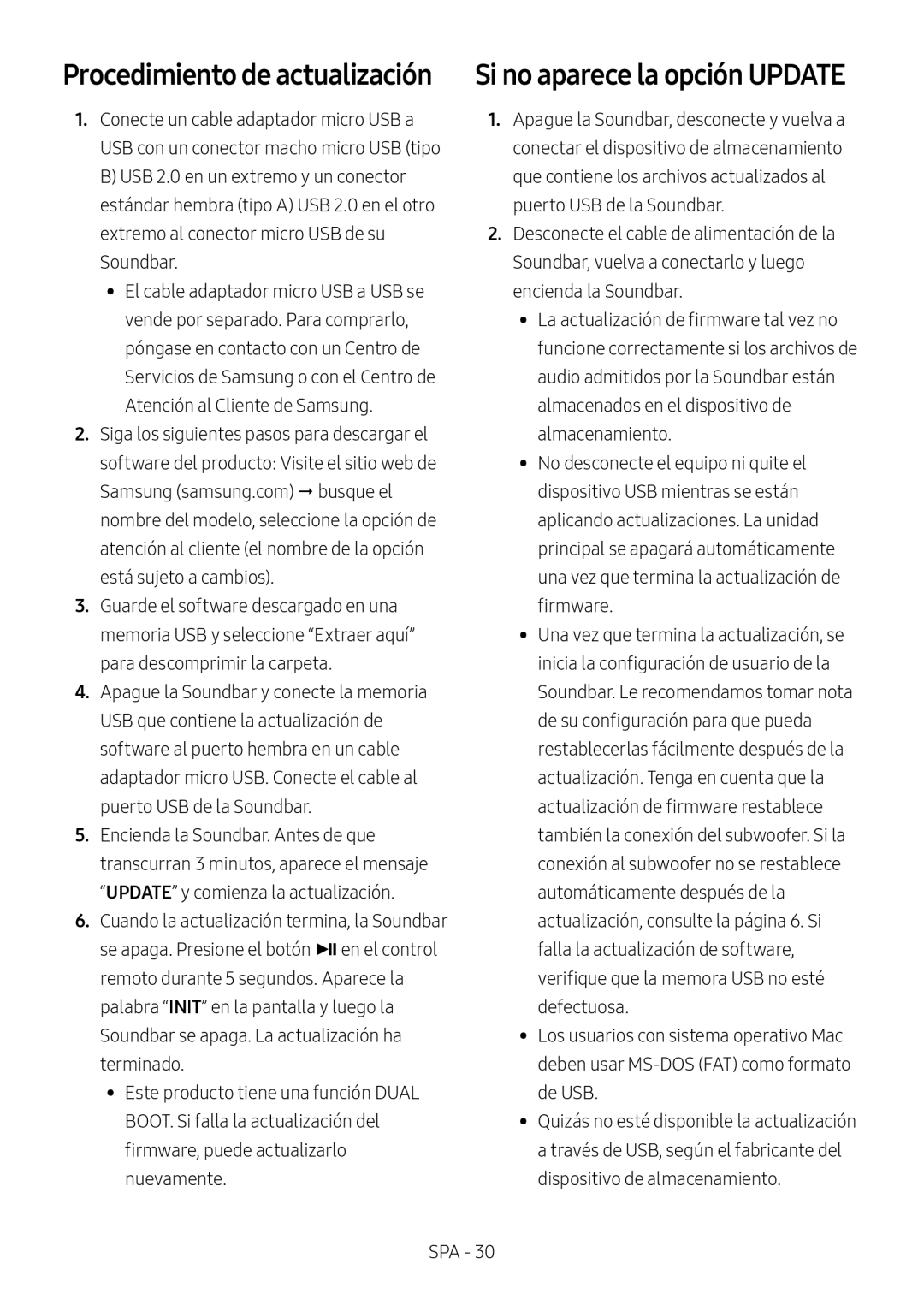 Procedimiento de actualización Standard HW-M450