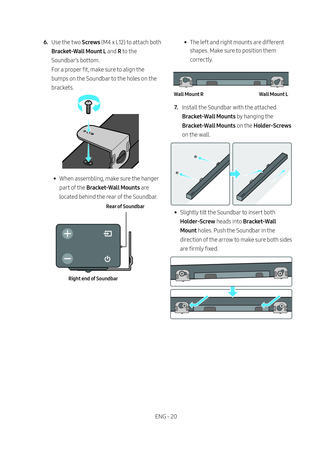 Mount L Standard HW-M450