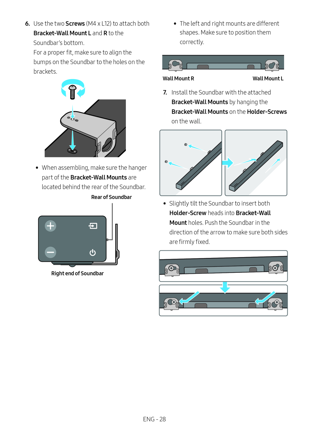 Bracket-Wall Standard HW-M435