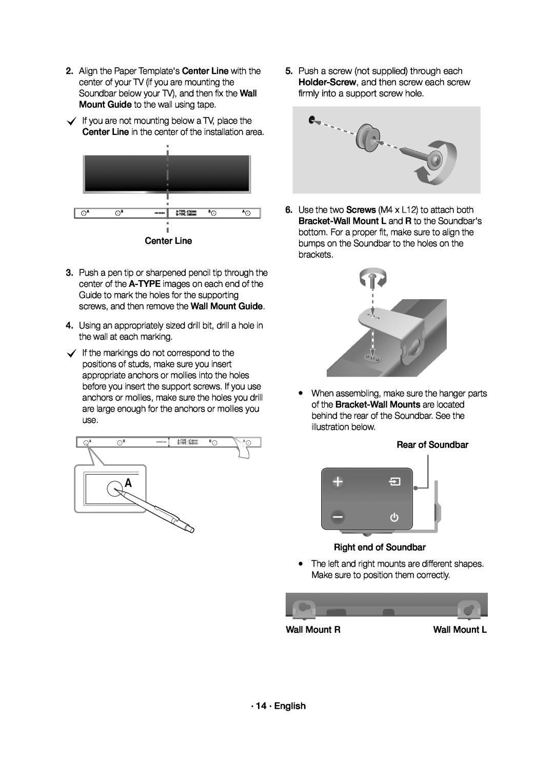 Center Line Push a pen tip or sharpened pencil tip through the center of the