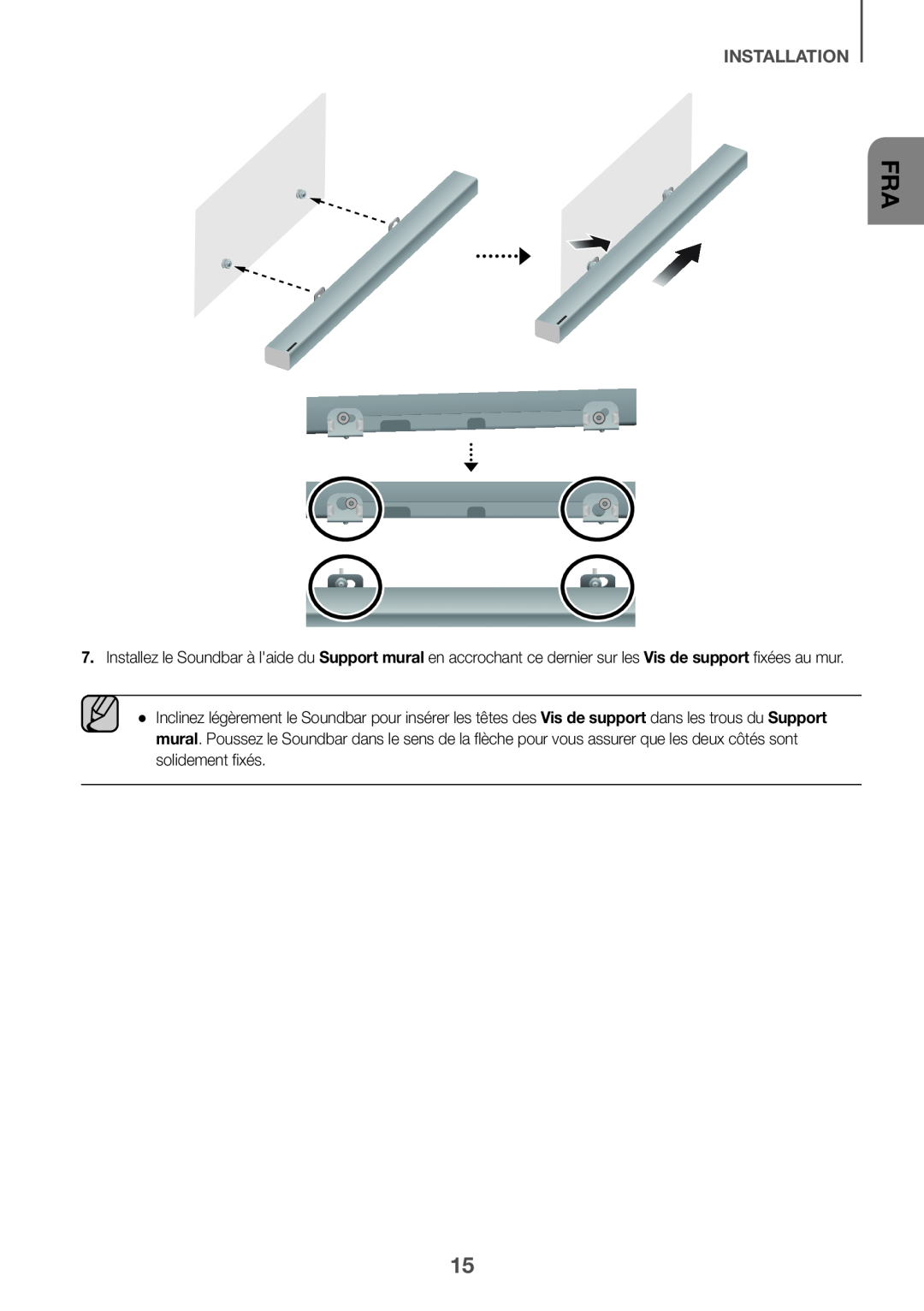 INSTALLATION Standard HW-K550