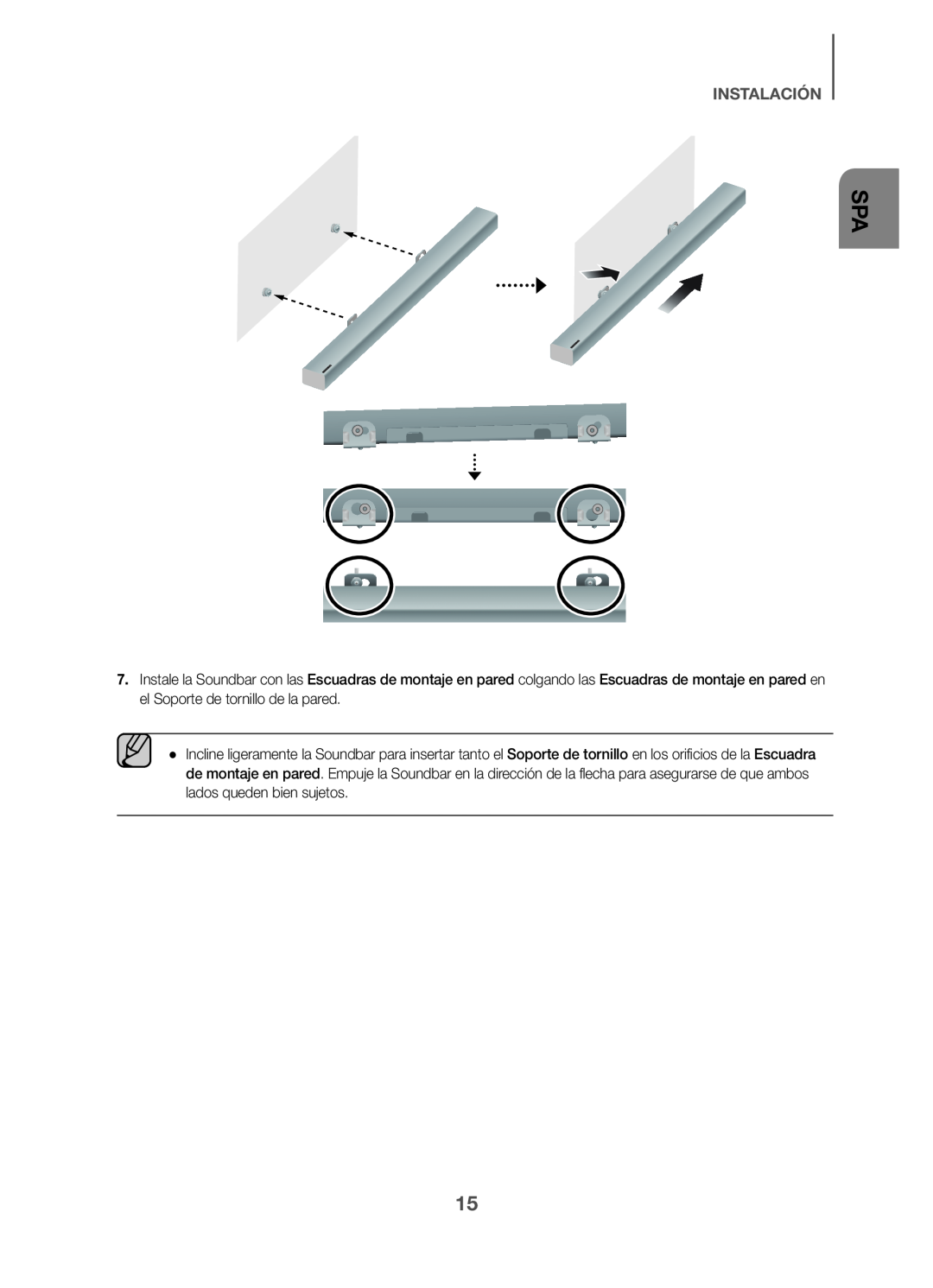 INSTALACIÓN Standard HW-K360