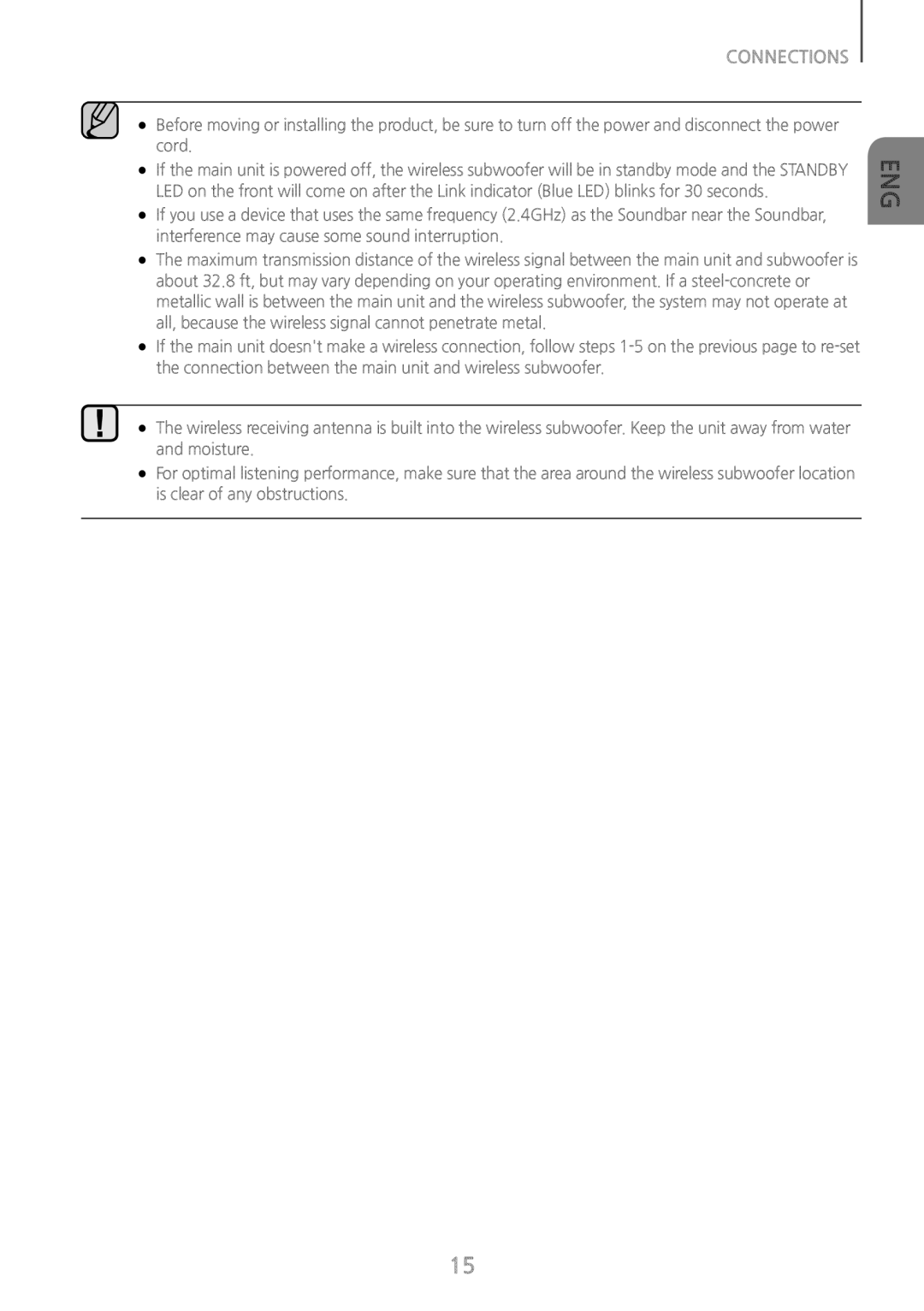 CONNECTIONS Standard HW-J650