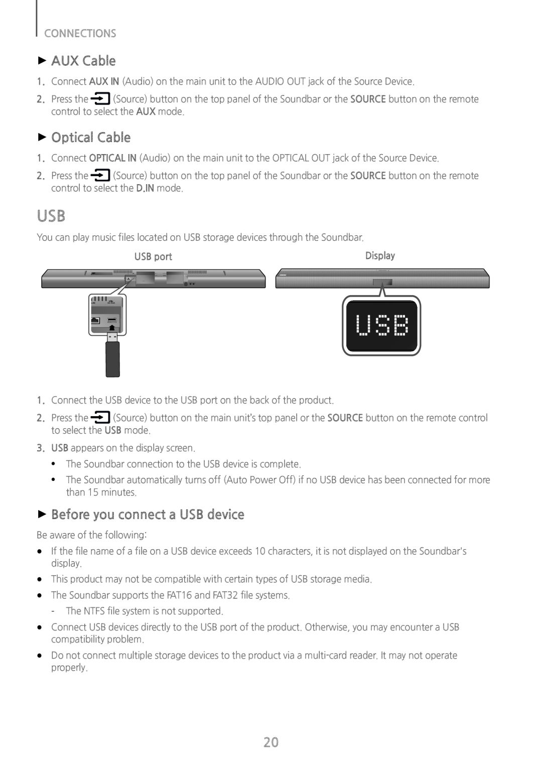 ++AUX Cable Standard HW-J650