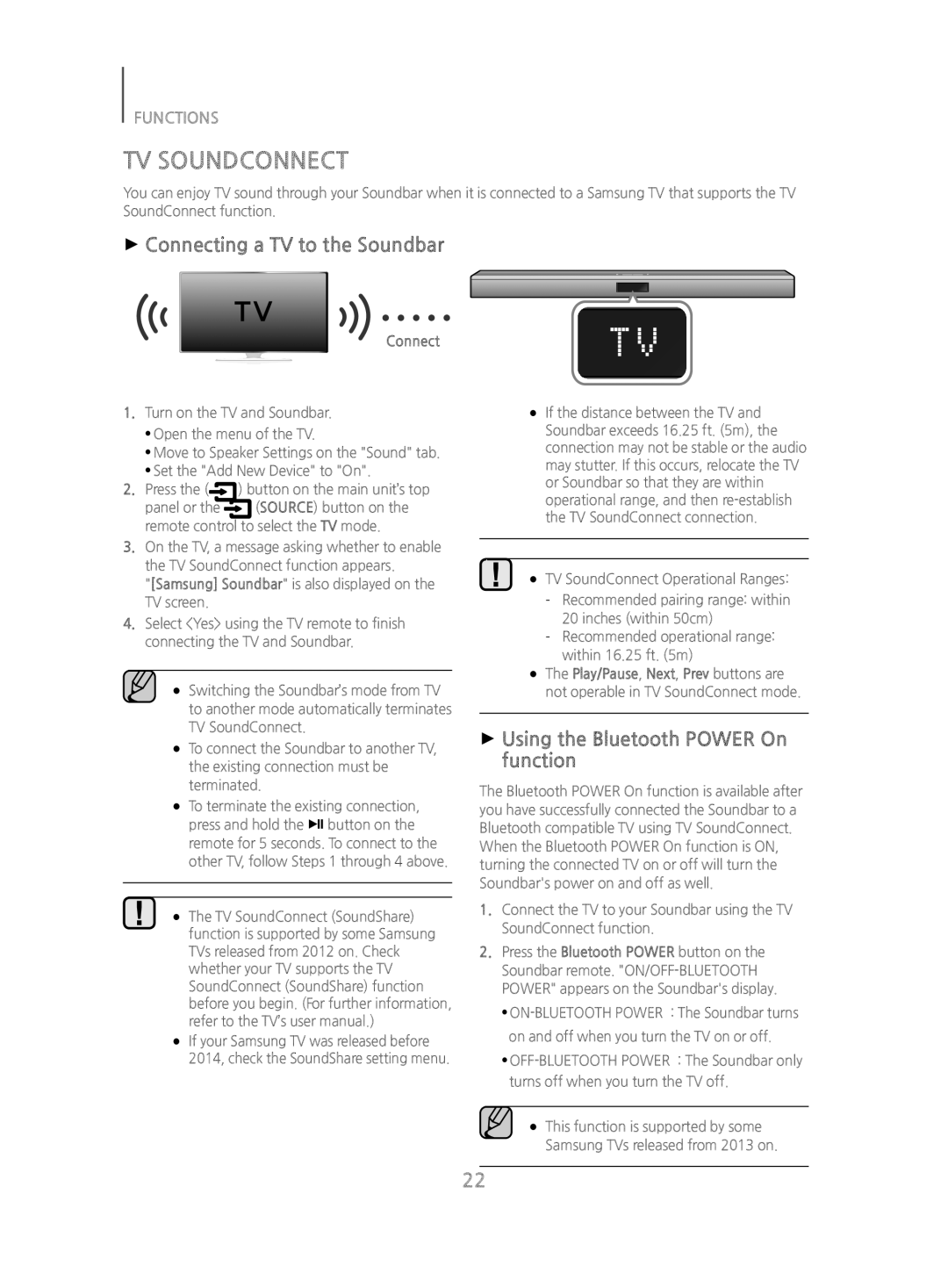 TV SOUNDCONNECT Standard HW-J470