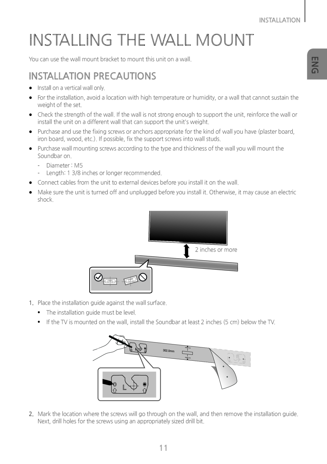 INSTALLATION Standard HW-J370