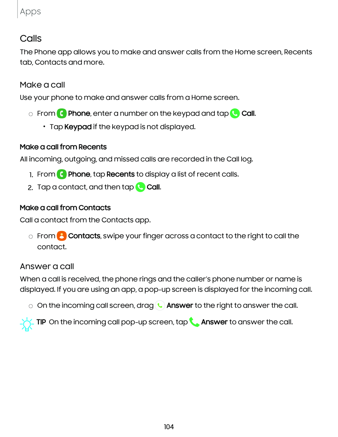 Make a call Galaxy Note10 Unlocked