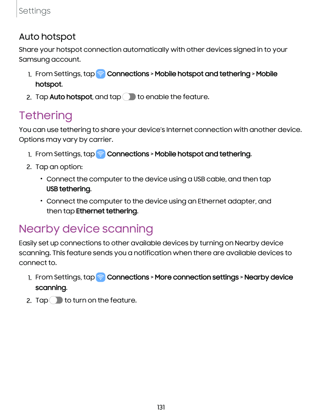 Tethering Galaxy Note10 Unlocked