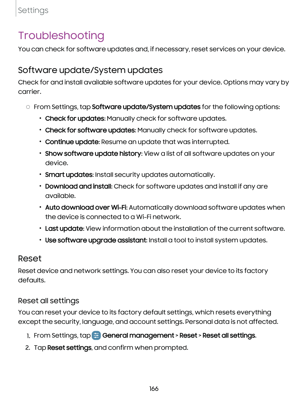 Reset Galaxy Note10 Unlocked