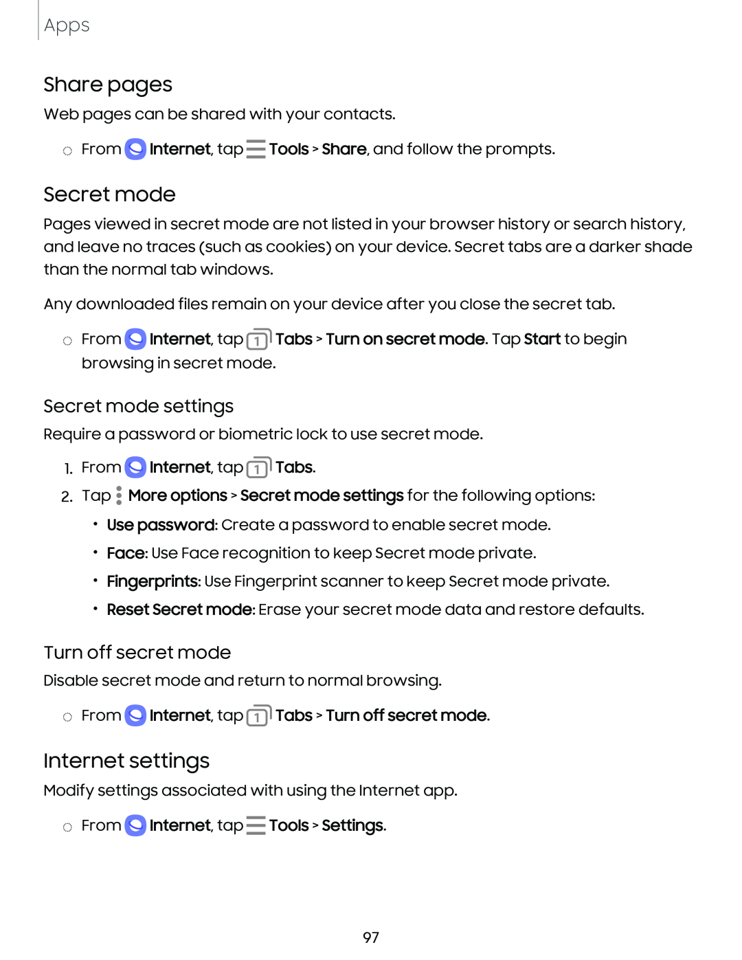 Share pages Galaxy Note10+ 5G AT&T