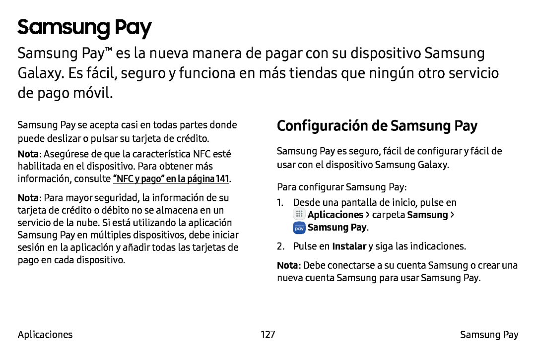 Samsung Pay Galaxy Note7 AT&T