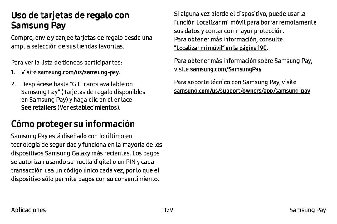 Cómo proteger su información Galaxy Note7 AT&T