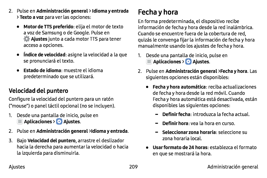 Velocidad del puntero Galaxy Note7 AT&T