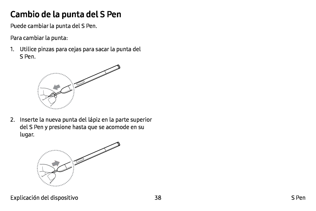 Cambio de la punta del S Pen Galaxy Note7 AT&T