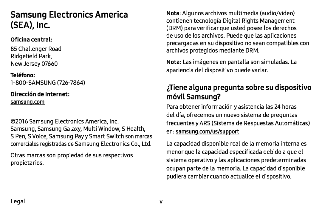 ¿Tiene alguna pregunta sobre su dispositivo móvil Samsung Galaxy Note7 AT&T