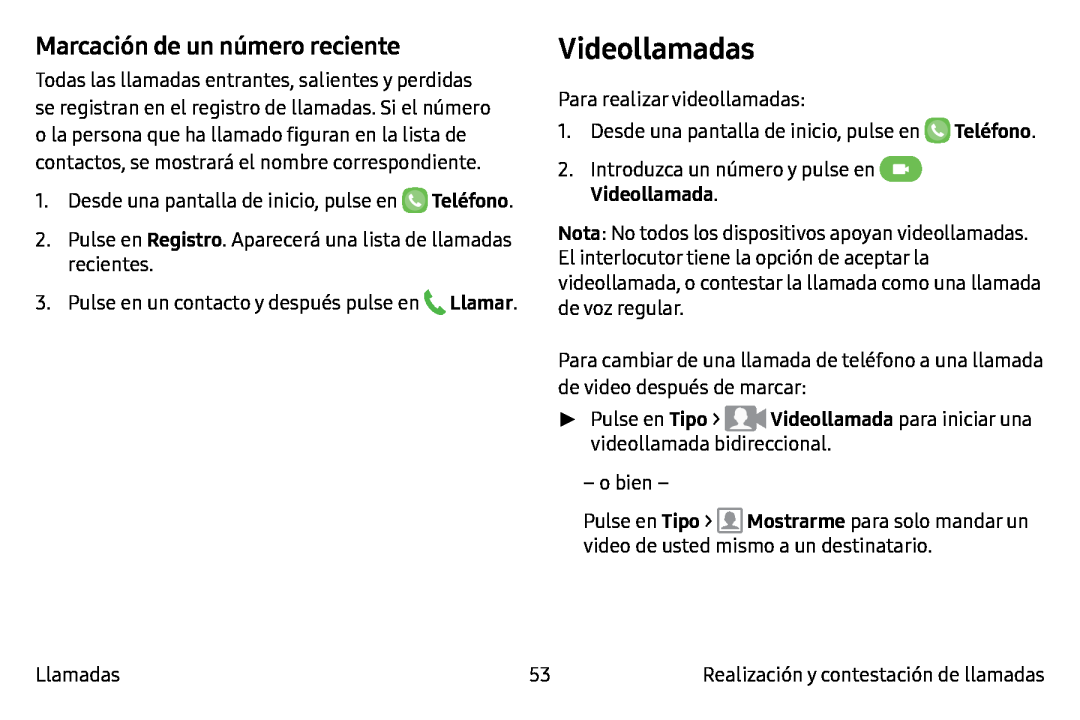 Videollamadas Galaxy Note7 AT&T