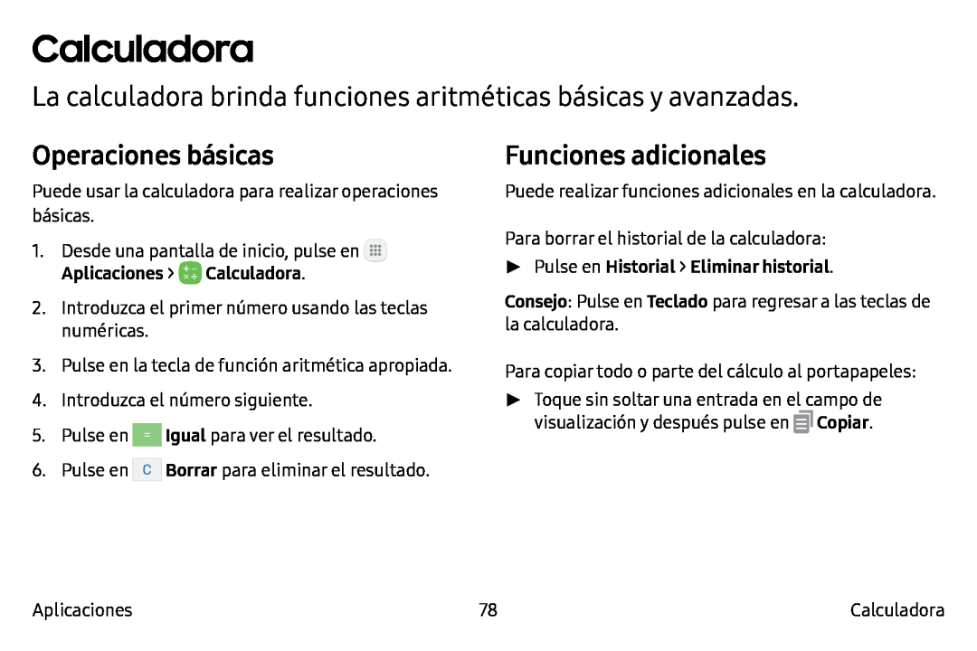 Operaciones básicas Galaxy Note7 AT&T