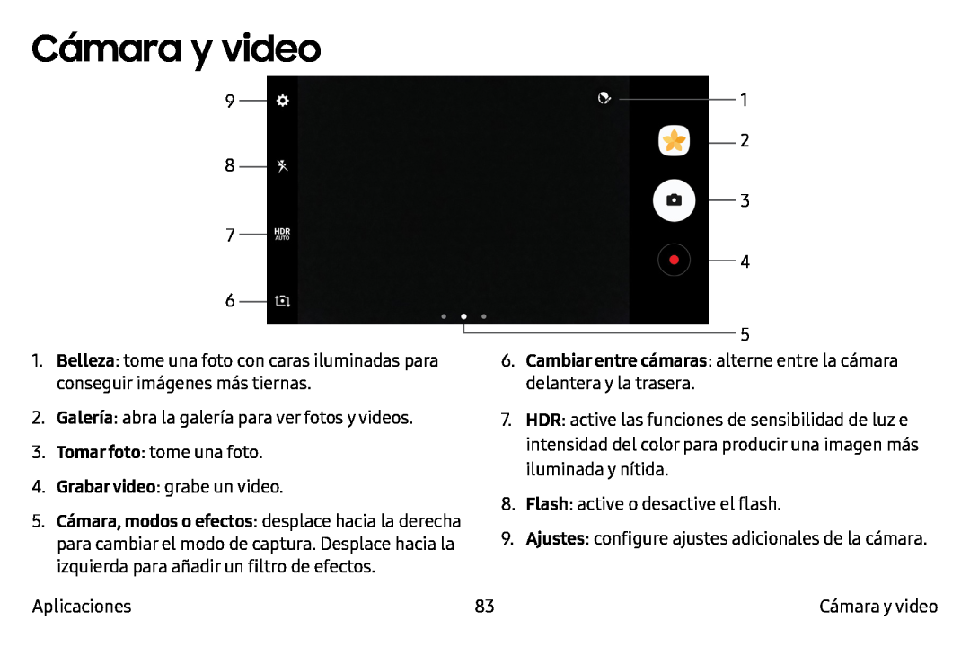 Cámara y video Galaxy Note7 AT&T